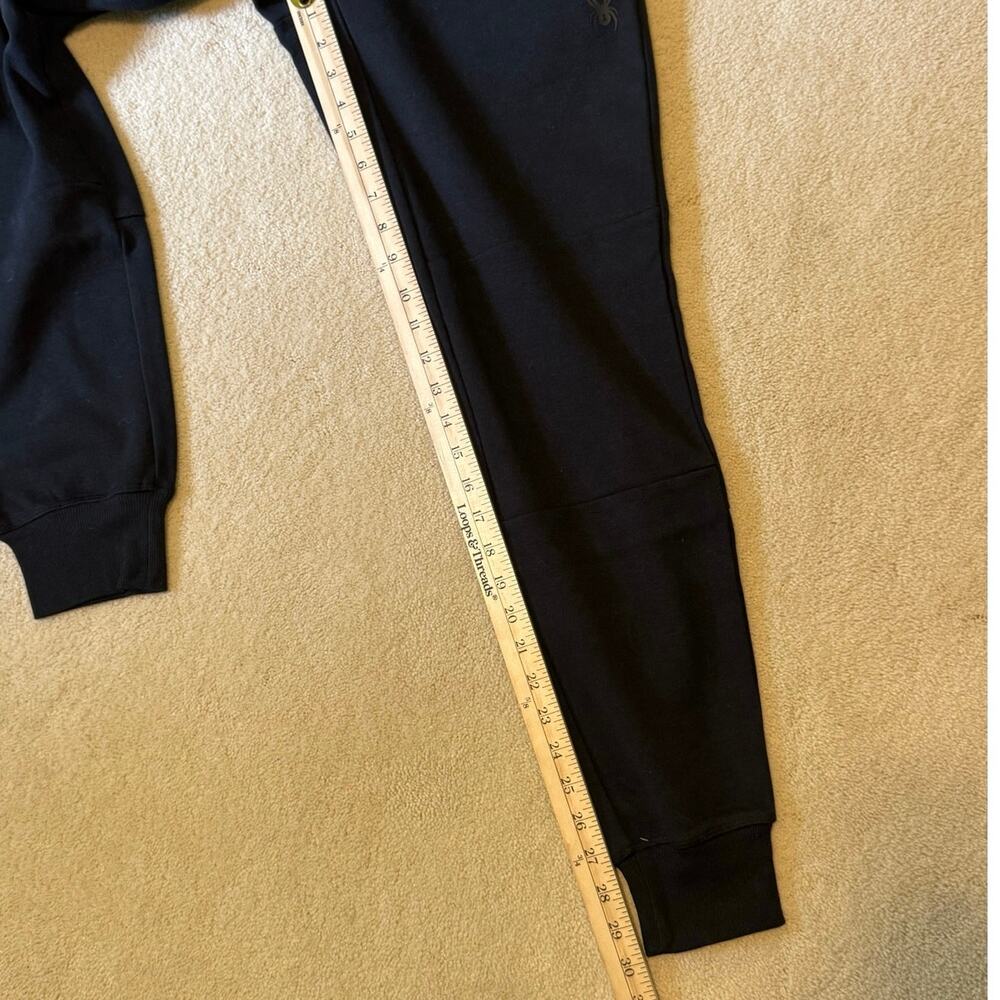 SPYDER Active ProWeb Tapered Leg Performance Joggers Black Men's Size S - Picture 4 of 15